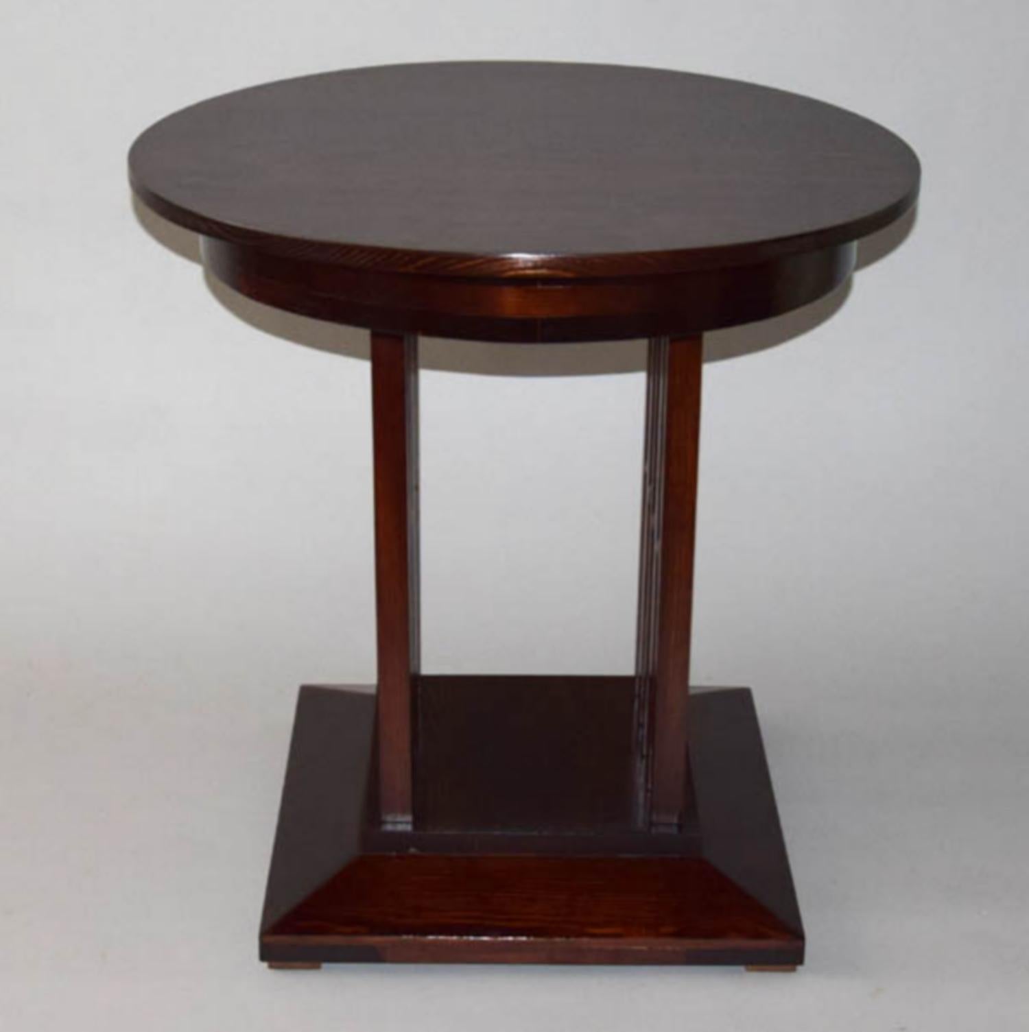 Early 20th Century Josef Hoffmann Secession Table, 1910s