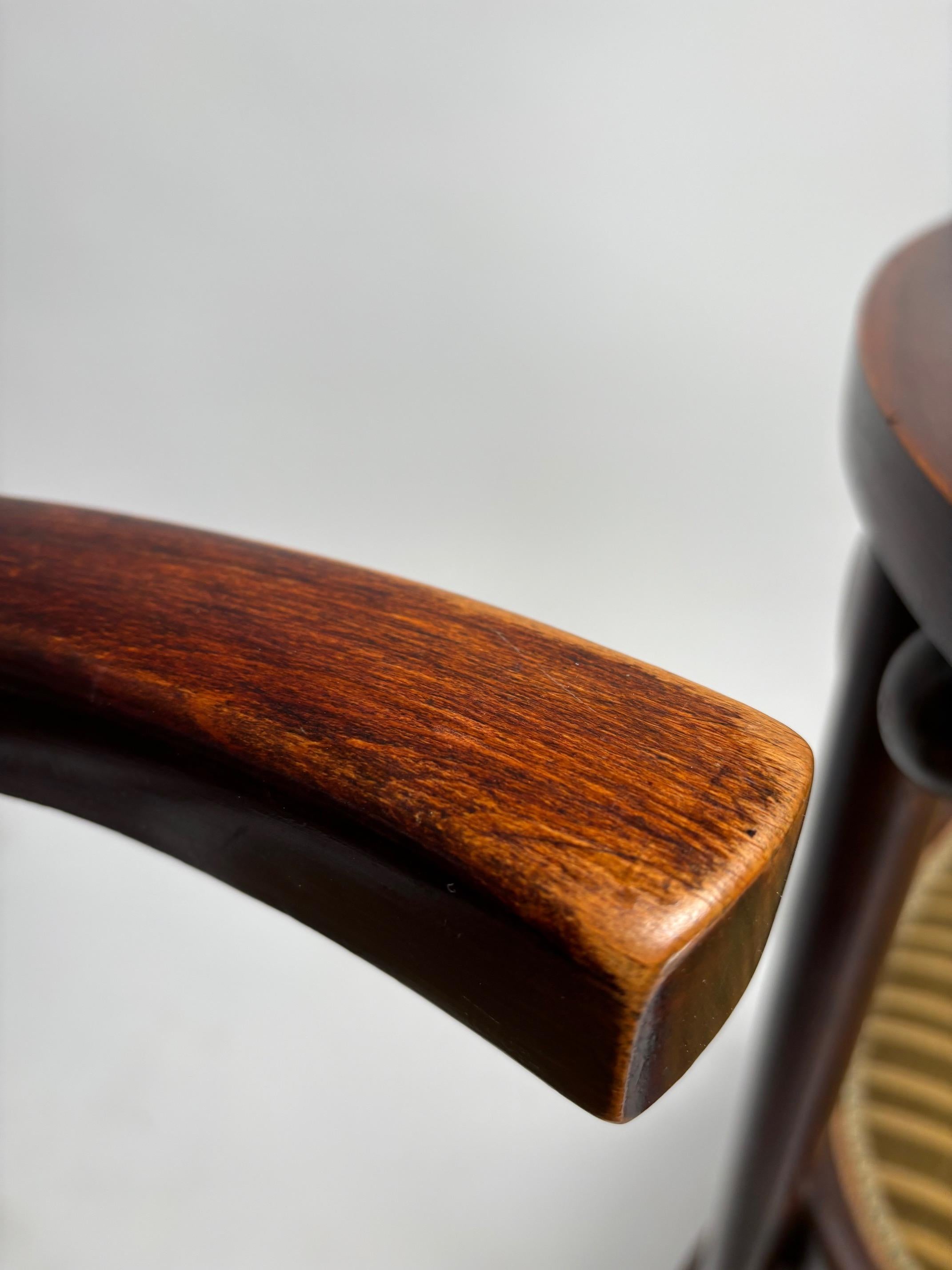 Josef Hoffmann, ensemble de 4 chaises Fledermaus pour J.J. Kohn, Autriche, 1905 3