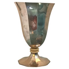 Josef Hoffmann “Stile” Vase Silver, 1930, Austria