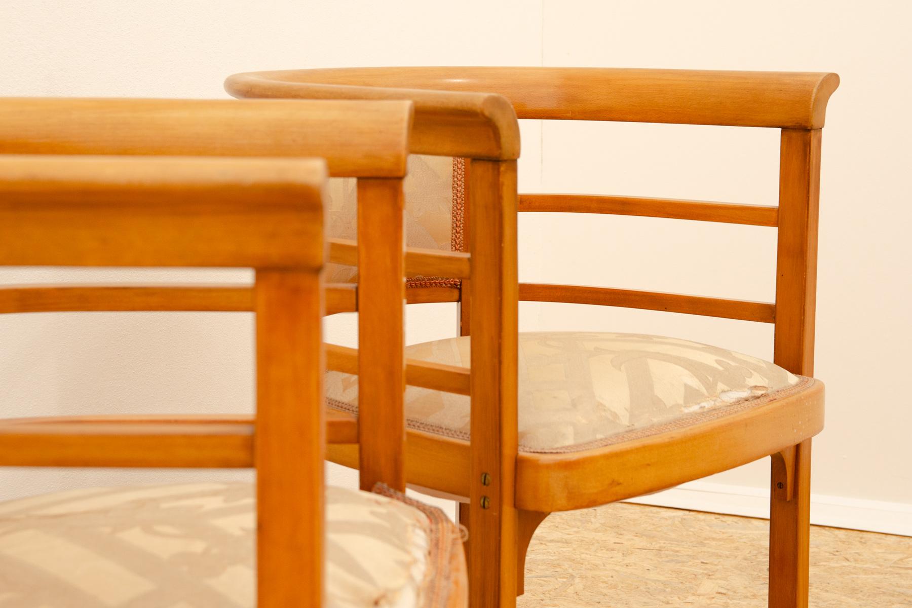 20th Century Josef Hoffmann style bentwood armchairs, 1920´s, Europe For Sale