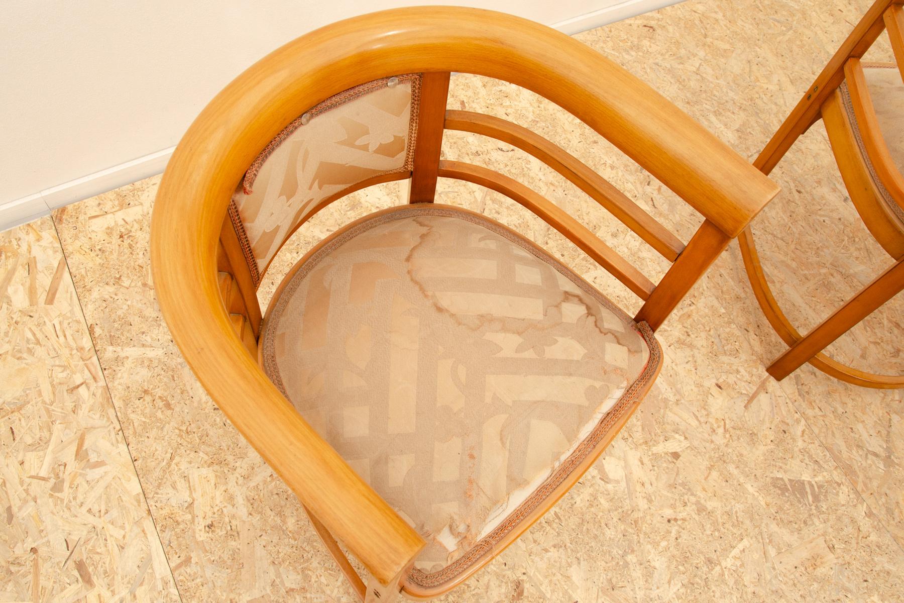 Josef Hoffmann style bentwood armchairs, 1920´s, Europe For Sale 1