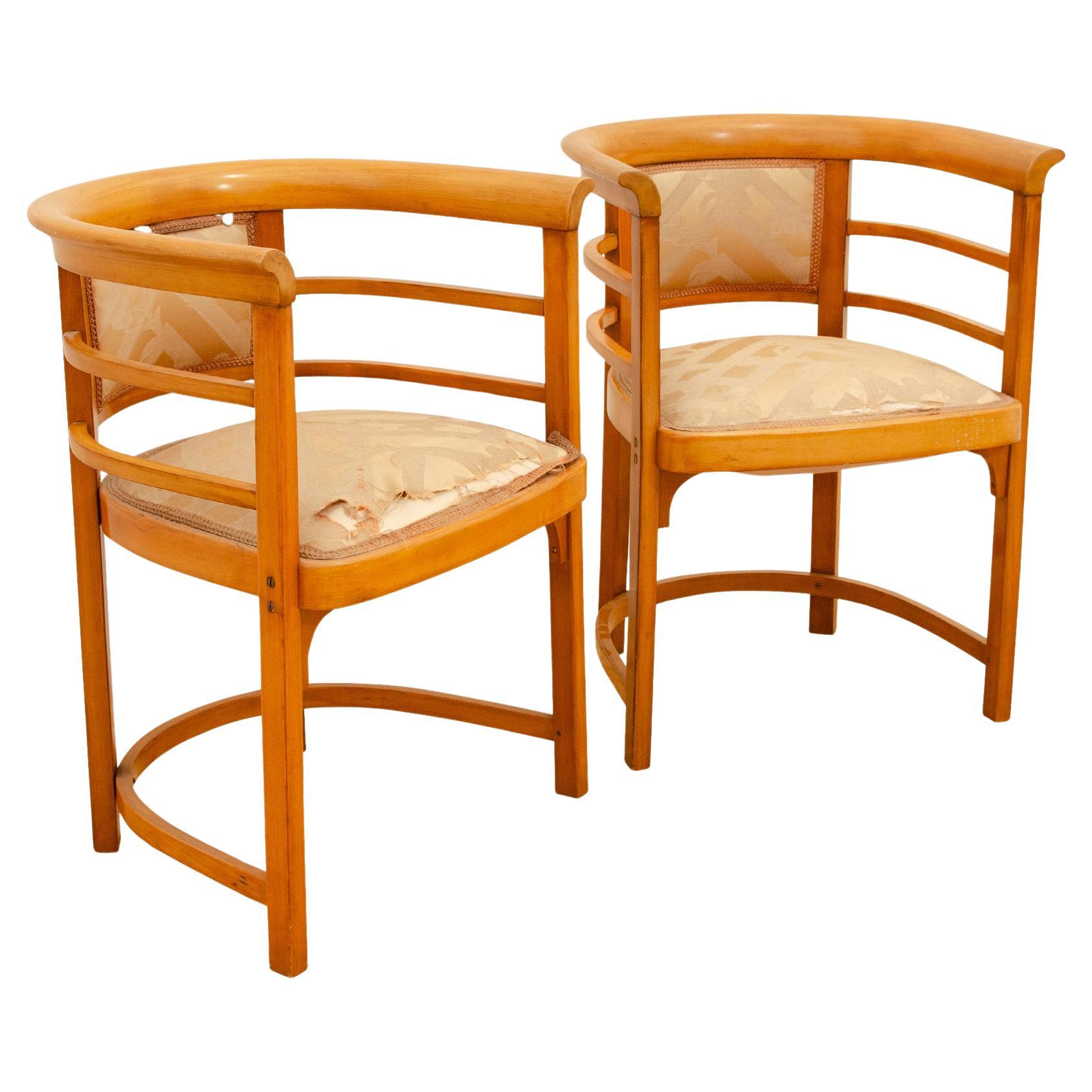 Josef Hoffmann style bentwood armchairs, 1920´s, Europe For Sale