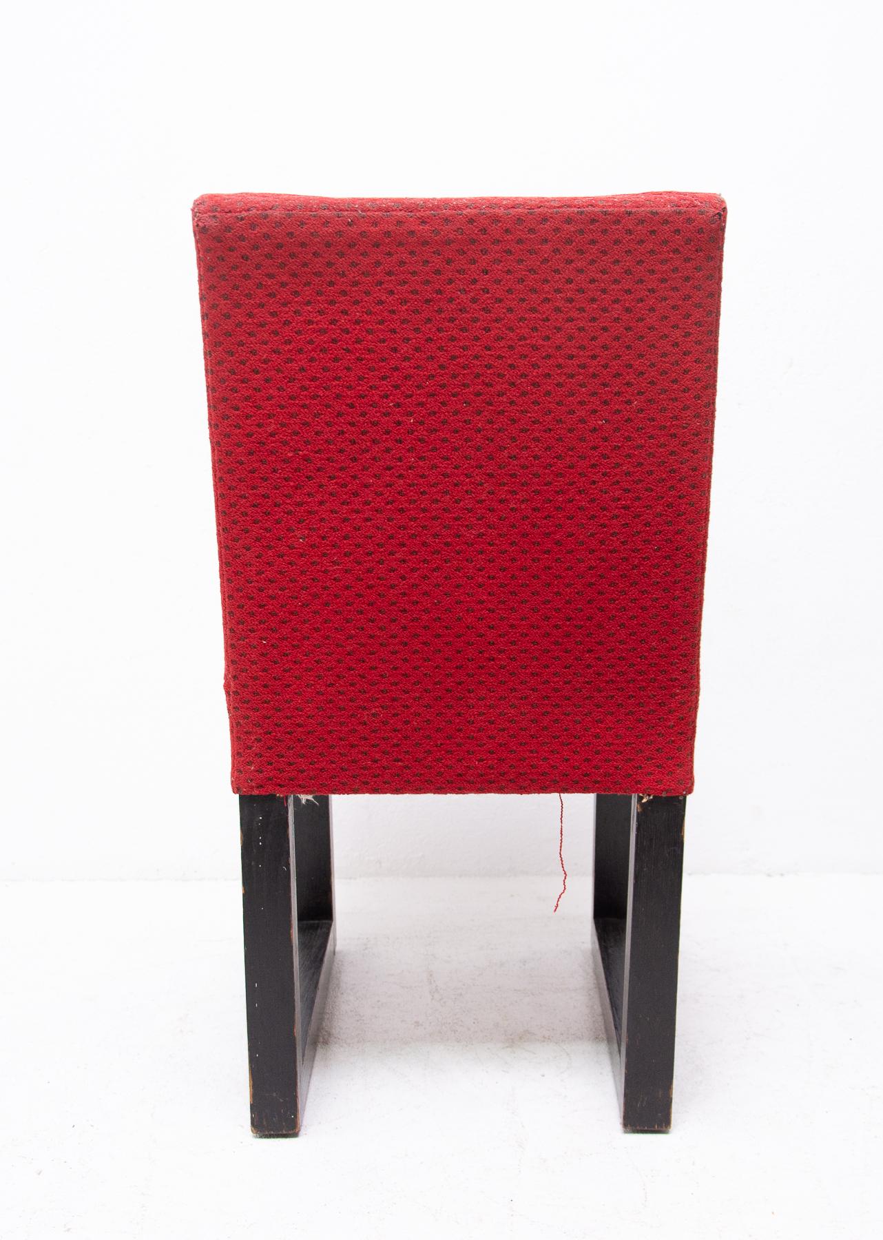 Josef Hoffmann Style Side Chair, 1920´s, Central Europe For Sale 3