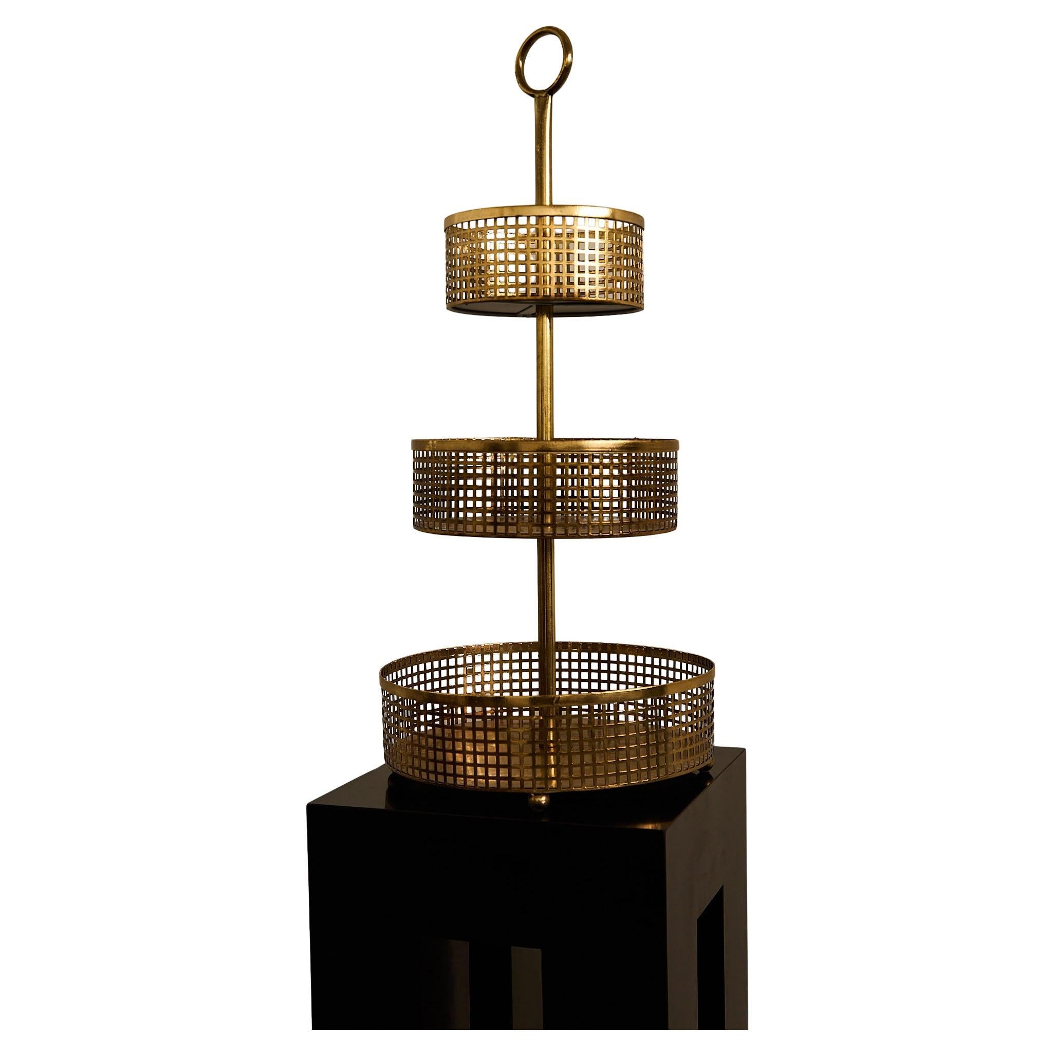 Josef Hoffmann Style Tiered Tray