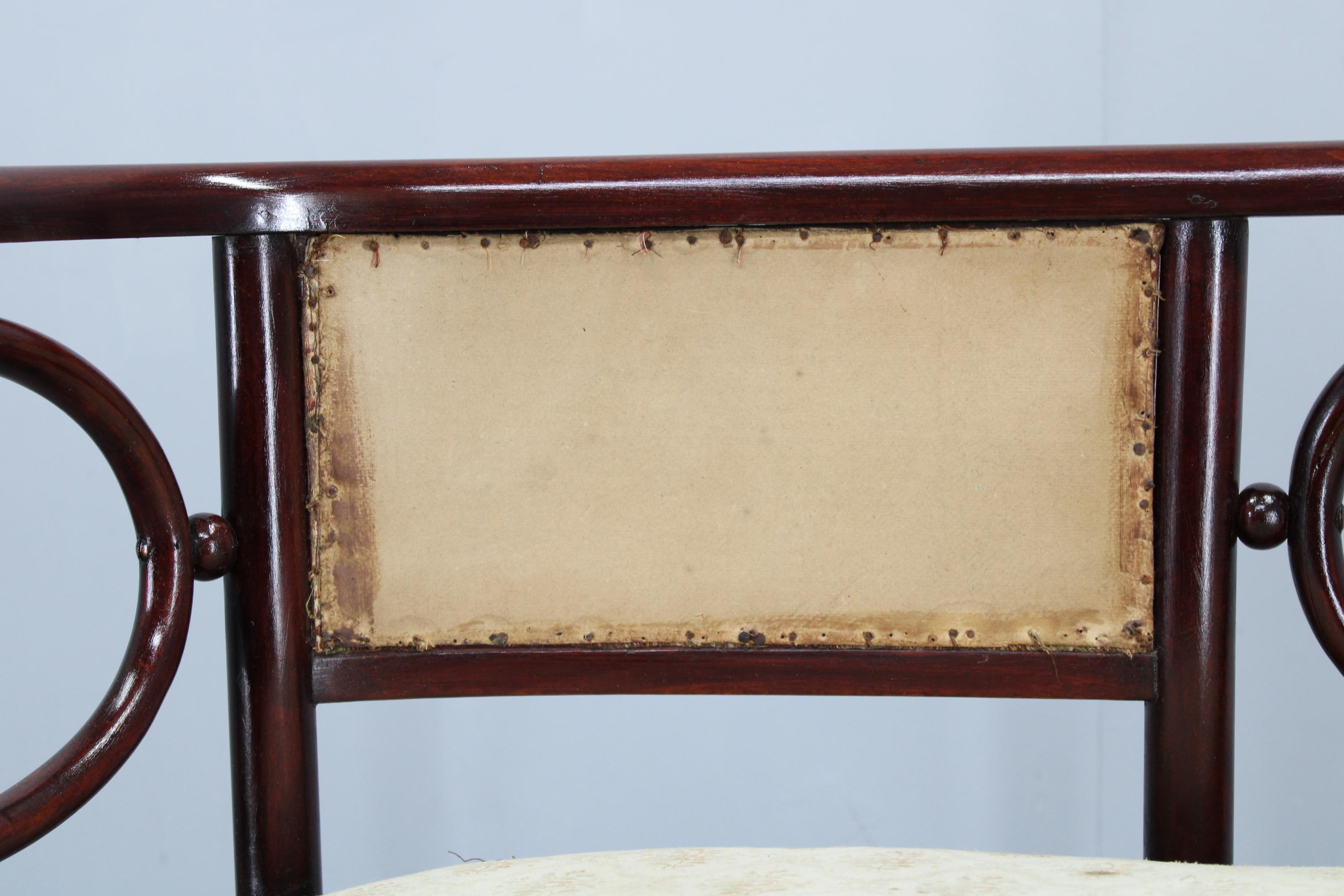 Josef Hoffmann Variación del sofá y sillón Art Nouveau 