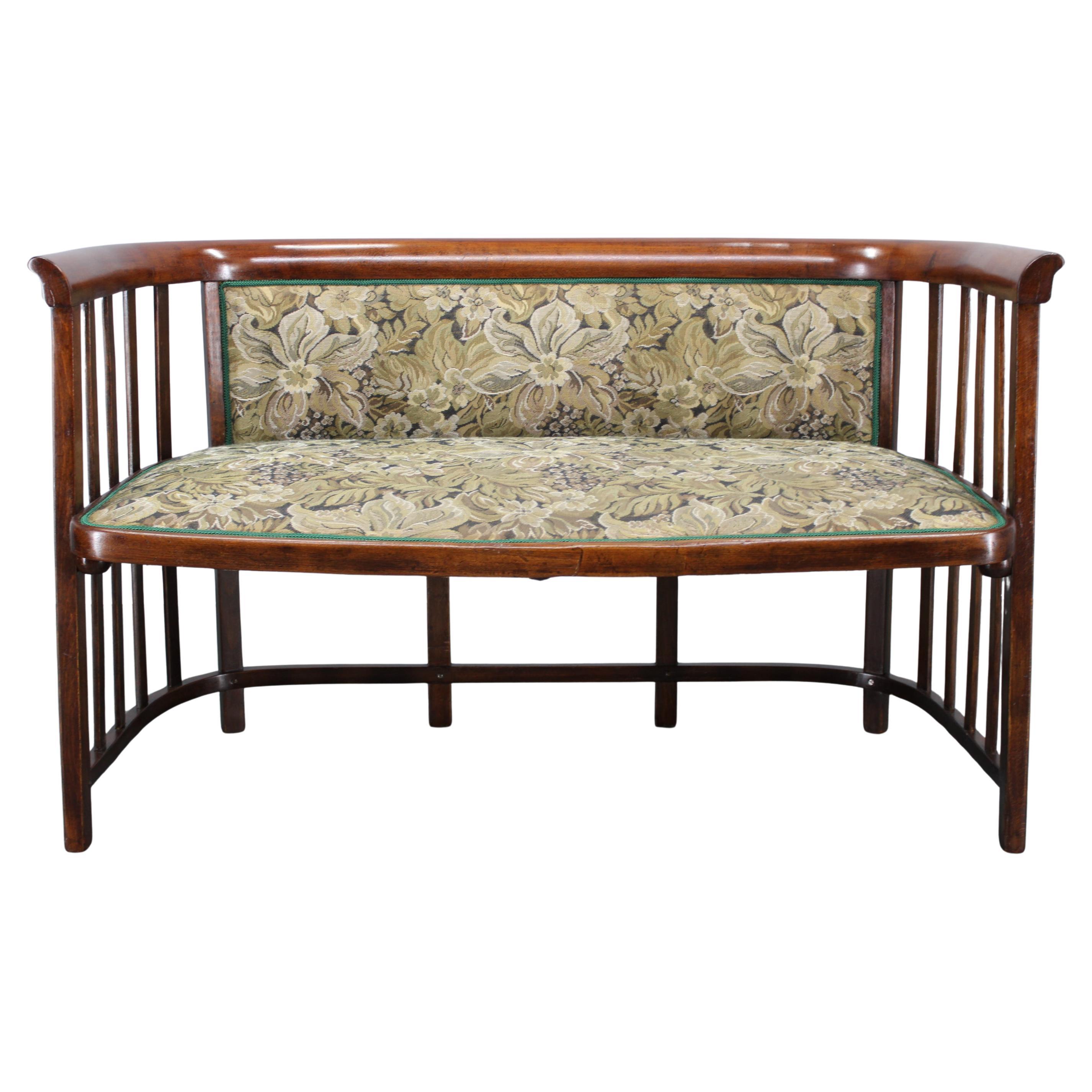 Variation de canapé Fledermaus de Josef Hoffmann de style Art nouveau