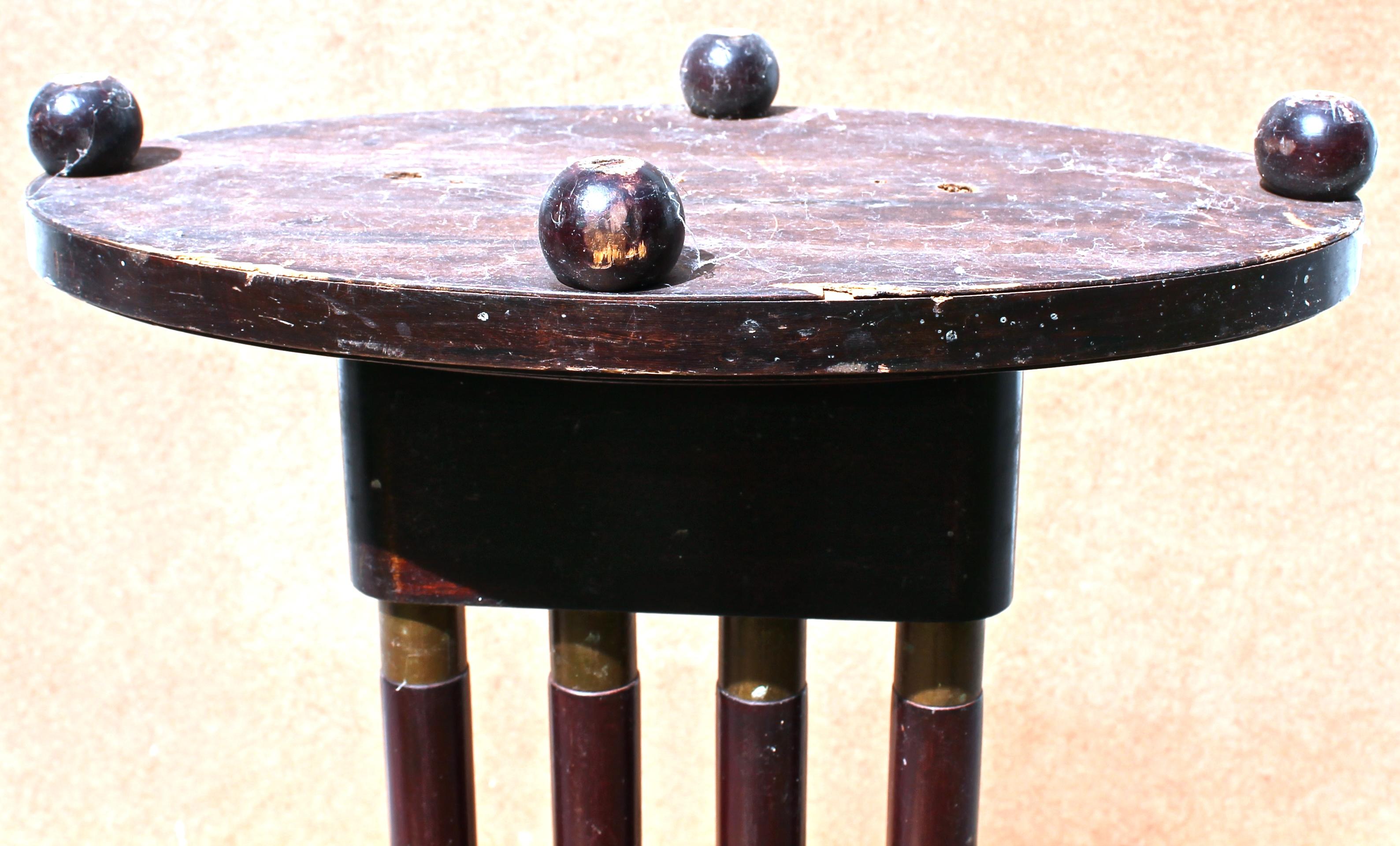 Josef Hoffmann Wiener Werkstatte Style Console Table For Sale 4
