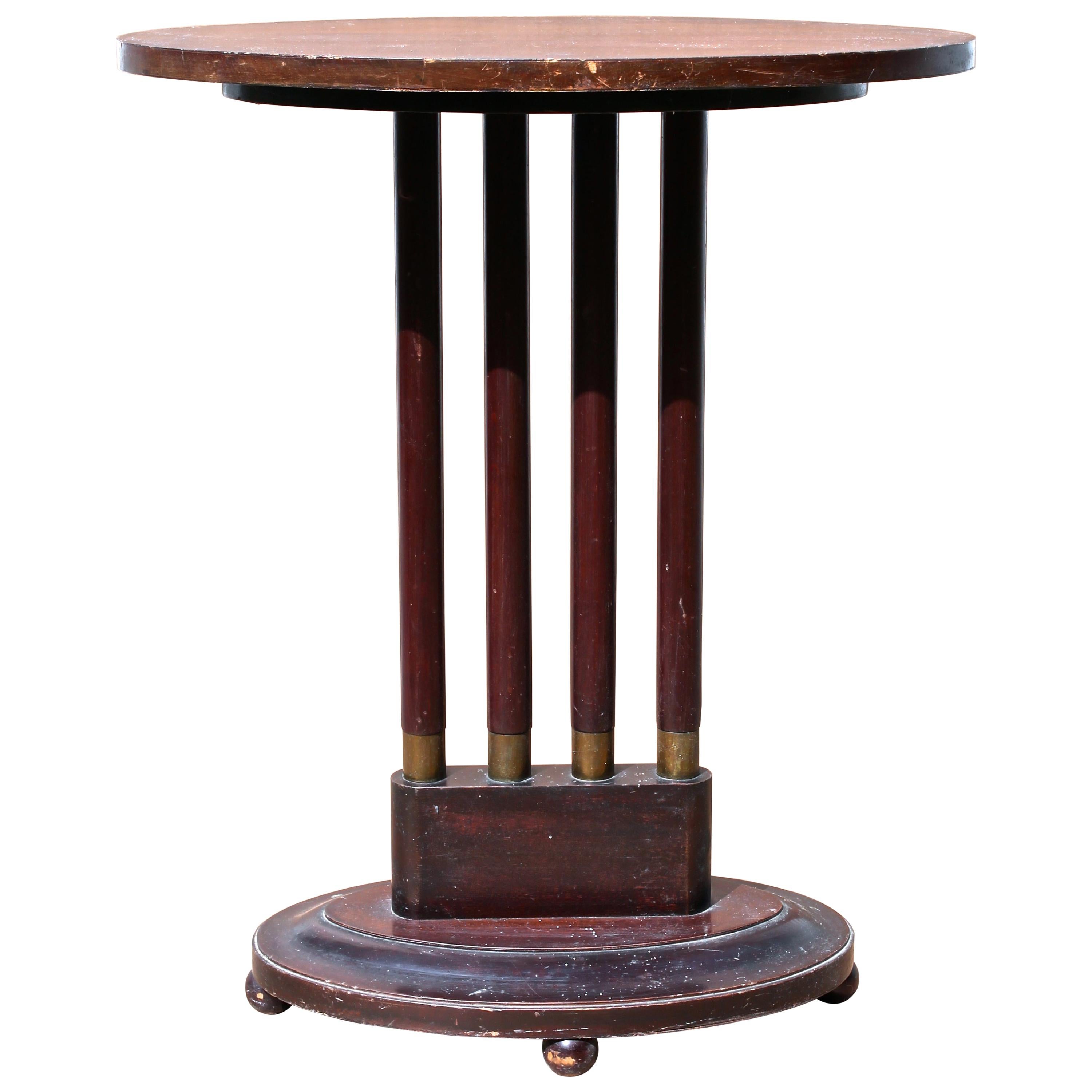 Josef Hoffmann Wiener Werkstatte Style Console Table For Sale