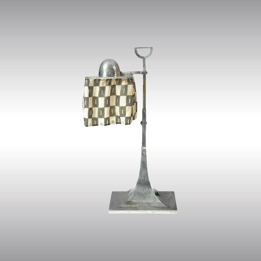 Austrian Josef Hoffmann & Wiener Werkastätte Table/Desk Lamp, Re Edition For Sale