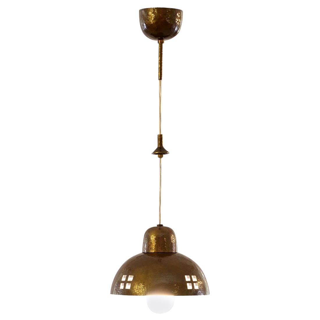 Josef Hoffmann & Wiener Werkstaette Art Nouveau Chandelier, Re-Edition