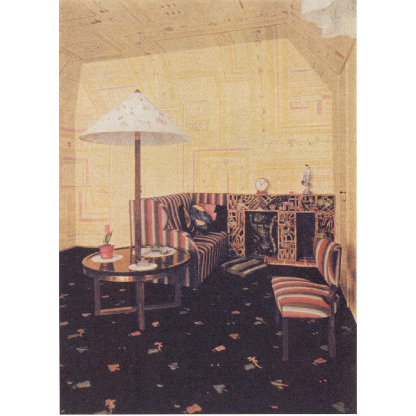 Josef Hoffmann Wiener Werkstaette Steh-Table-Lampen-Re-Edition aus Buchenholz, Re-Edition (Handgefertigt) im Angebot
