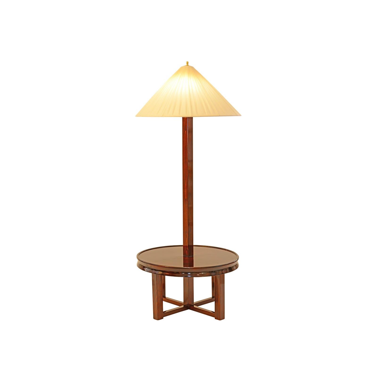 Josef Hoffmann Wiener Werkstaette Steh-Table-Lampen-Re-Edition aus Buchenholz, Re-Edition im Zustand „Neu“ im Angebot in Vienna, AT