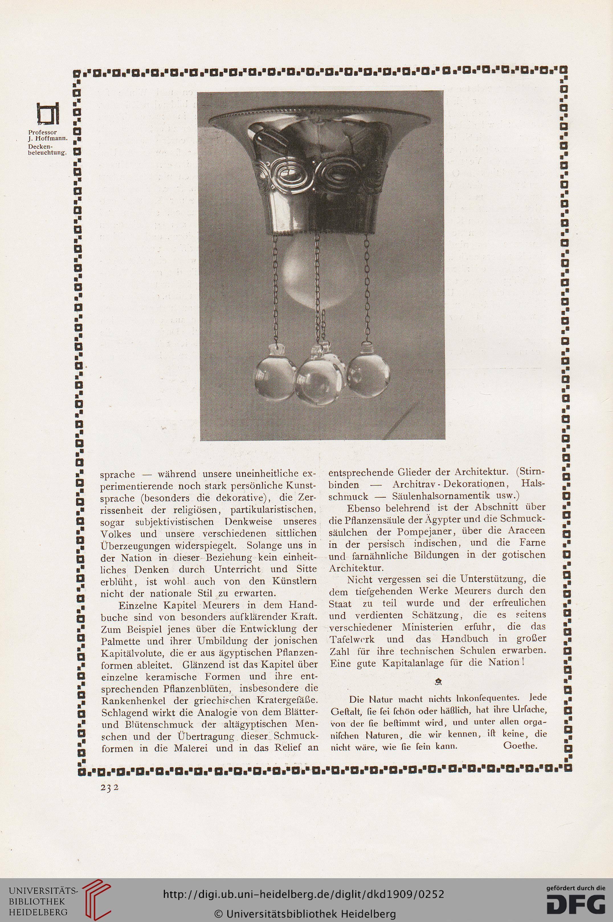 Jugendstil Plafonier ciselé à la main avec ornements de Josef Hoffmann pour Wiener Werkstaette, réédition en vente