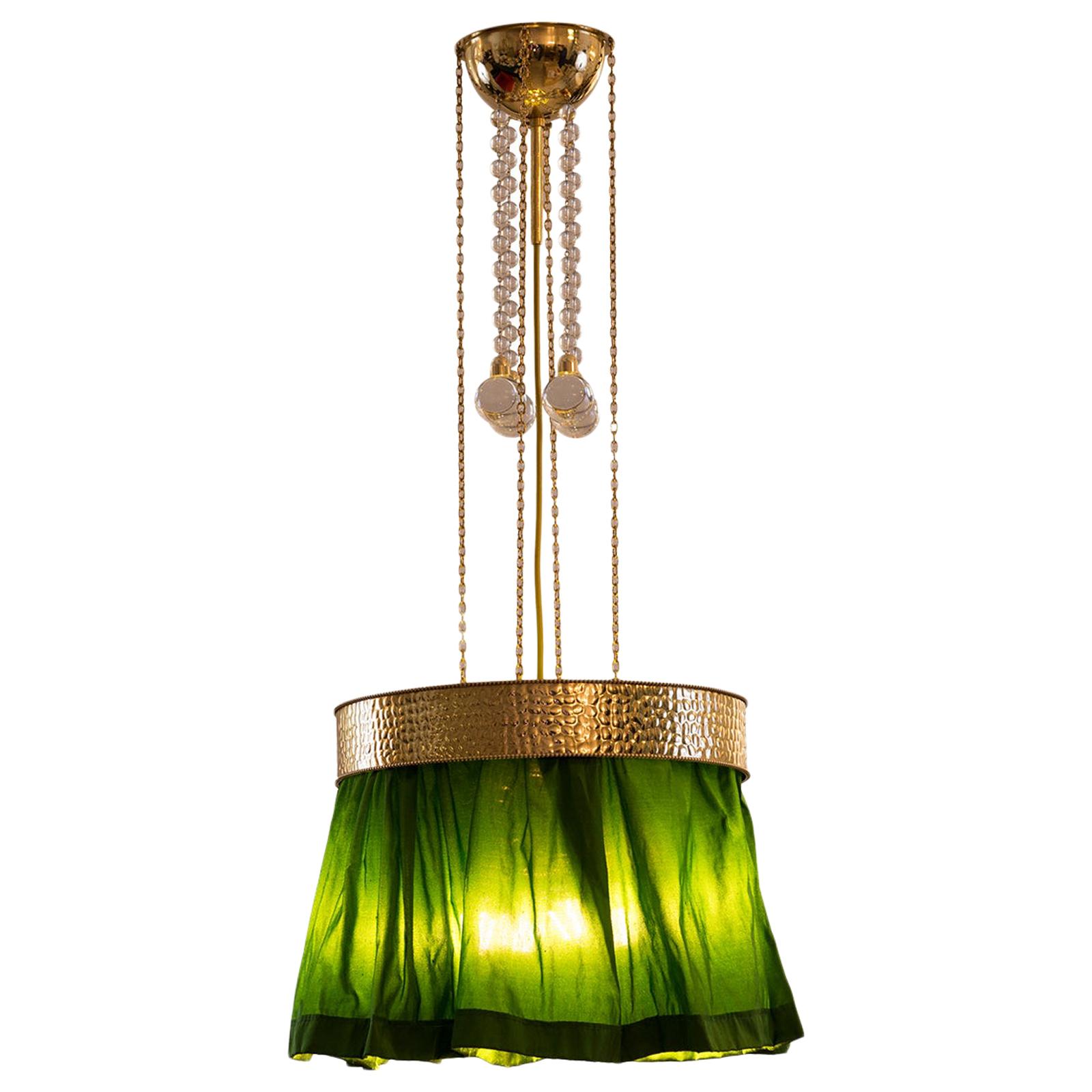 Josef Hoffmann & Wiener Werkstaette Hanging Lamp Chandelier, Pendant, Re-Edition