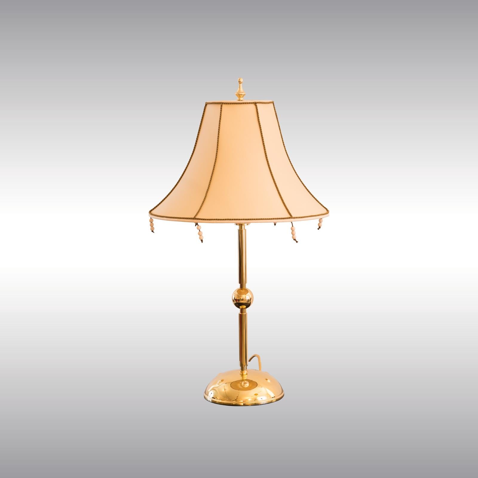 Austrian Josef Hoffmann & Wiener Werkstäette Jugendstil Art Nouveau Table Lamp Re-Edition For Sale
