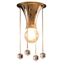 Josef Hoffmann Wiener Werkstaette Jugendstil Ceiling Lamp / Flush Pende, Re Edit