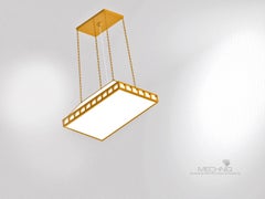 Jugendstil-Pendelleuchte von Josef Hoffmann & Wiener Werkstaette, Neuauflage