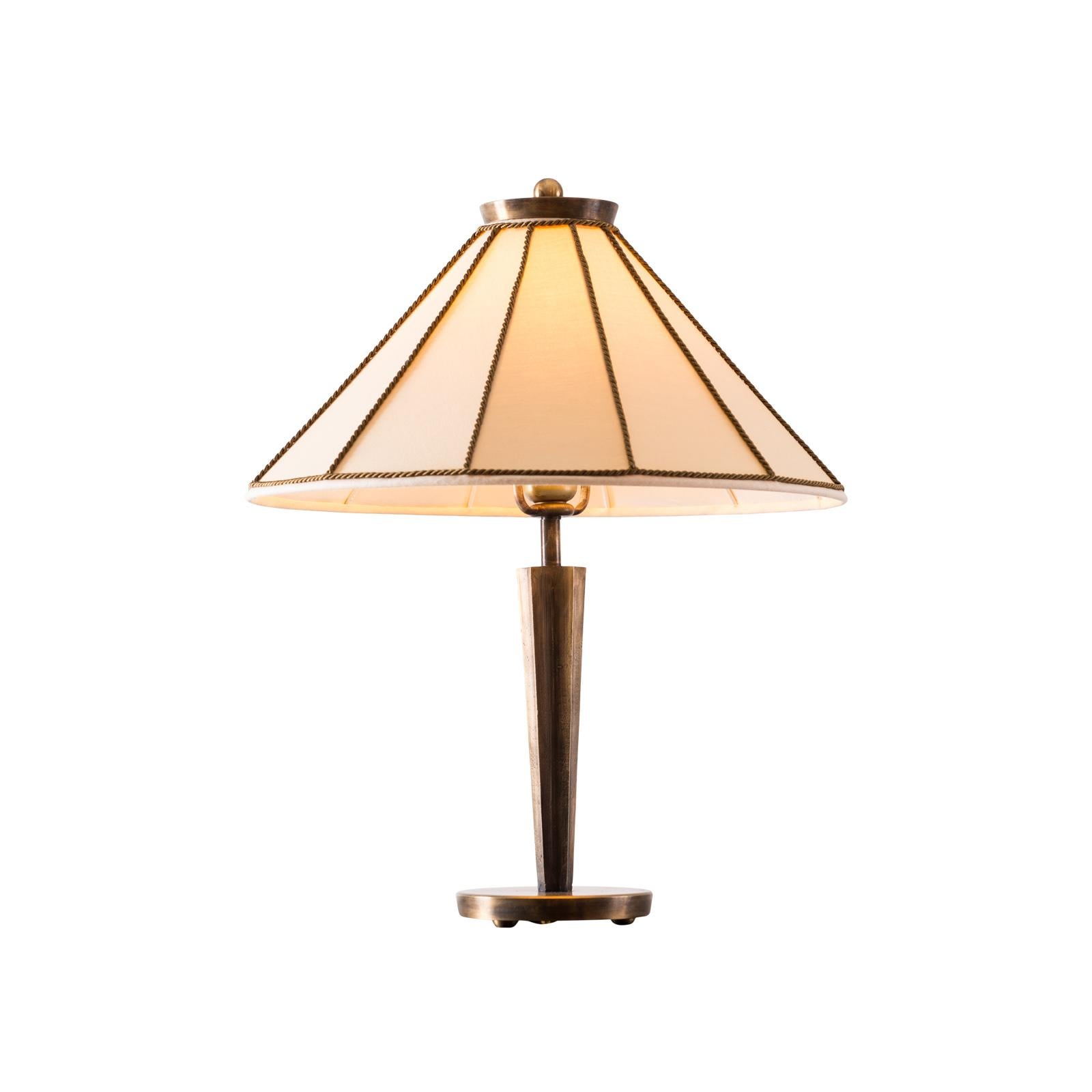 Austrian Josef Hoffmann & Wiener Werkstaette Jugendstil Table Lamp Re Edition For Sale