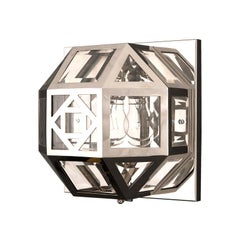 Josef Hoffmann Wiener Werkstaette Jugendstil Wall Lamp/Flush Mount, Re-Edition
