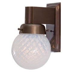 Josef Hoffmann & Wiener Werkstaette Landhaus Boehler Applique, Wall Lamp
