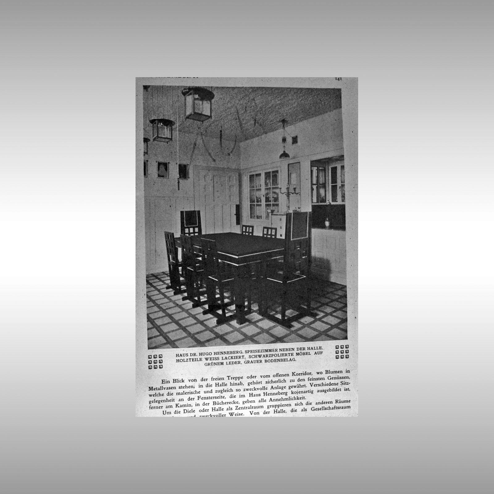 Hand-Crafted Josef Hoffmann Wiener Werkstätte Flush Mount Jugendstil Lamp Re-Edition For Sale