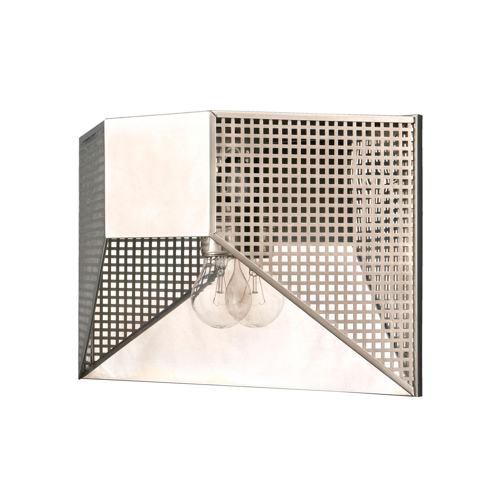 Josef Hoffmann & Wiener Werkstatte Lámpara de pared de marquetería, Re Edición Jugendstil en venta