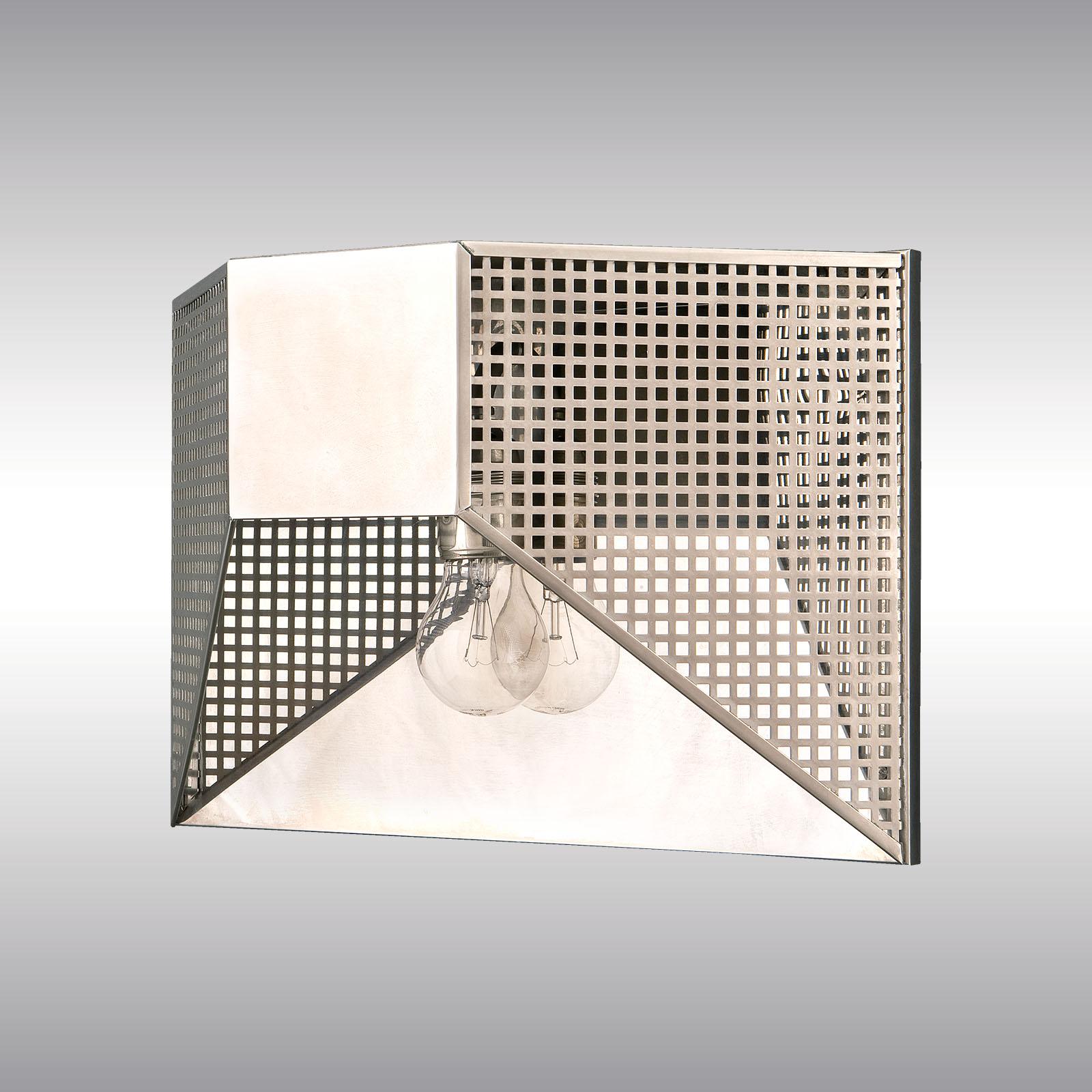 Josef Hoffmann & Wiener Werkstatte Lámpara de pared de marquetería, Re Edición Austríaco en venta