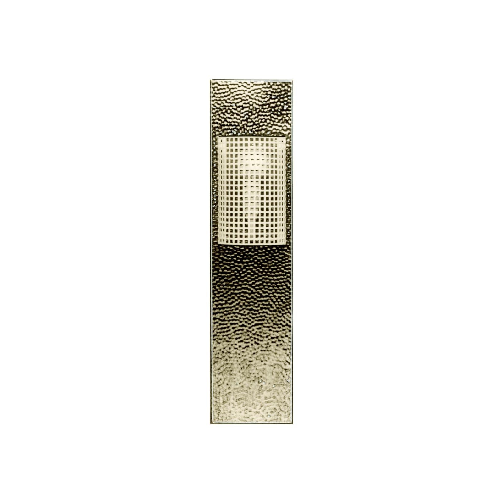 Josef Hoffmann Wiener Werkstätte Aplique de latón martillado Woka Lamps Art Nouveau en venta