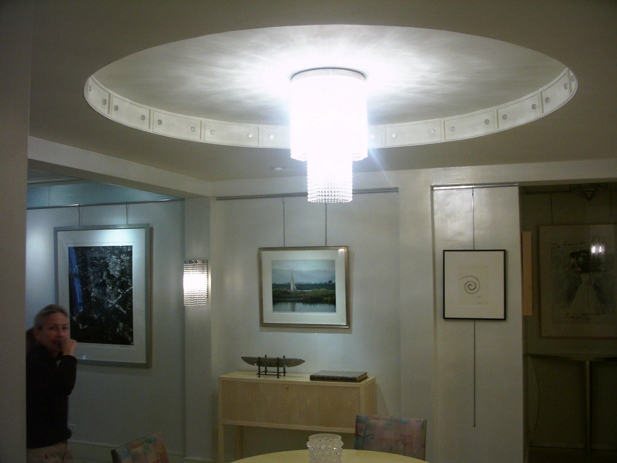 Josef Hoffmann/Wiener Werkstatte Jugendstil Ceiling Lamp Re-Edition In New Condition For Sale In Vienna, AT