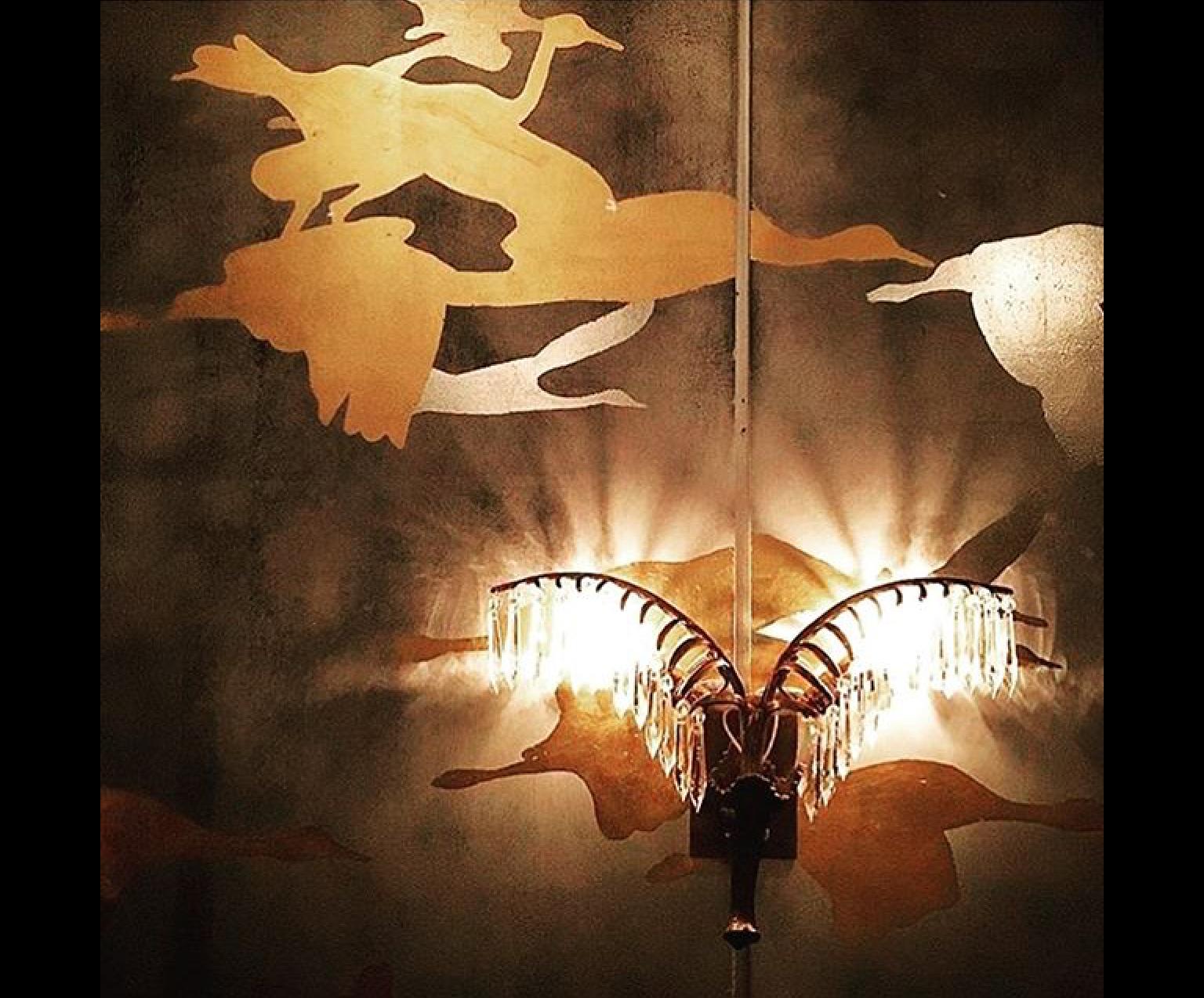 Josef Hoffmann, Wiener Werkstätte Jugendstil Wall Lamp, Re-Edition In New Condition For Sale In Vienna, AT