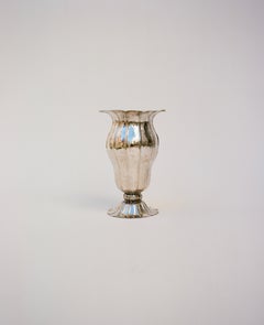 Josef Hoffmann, Wiener Werkstätte, Silver Vase, c. 1925