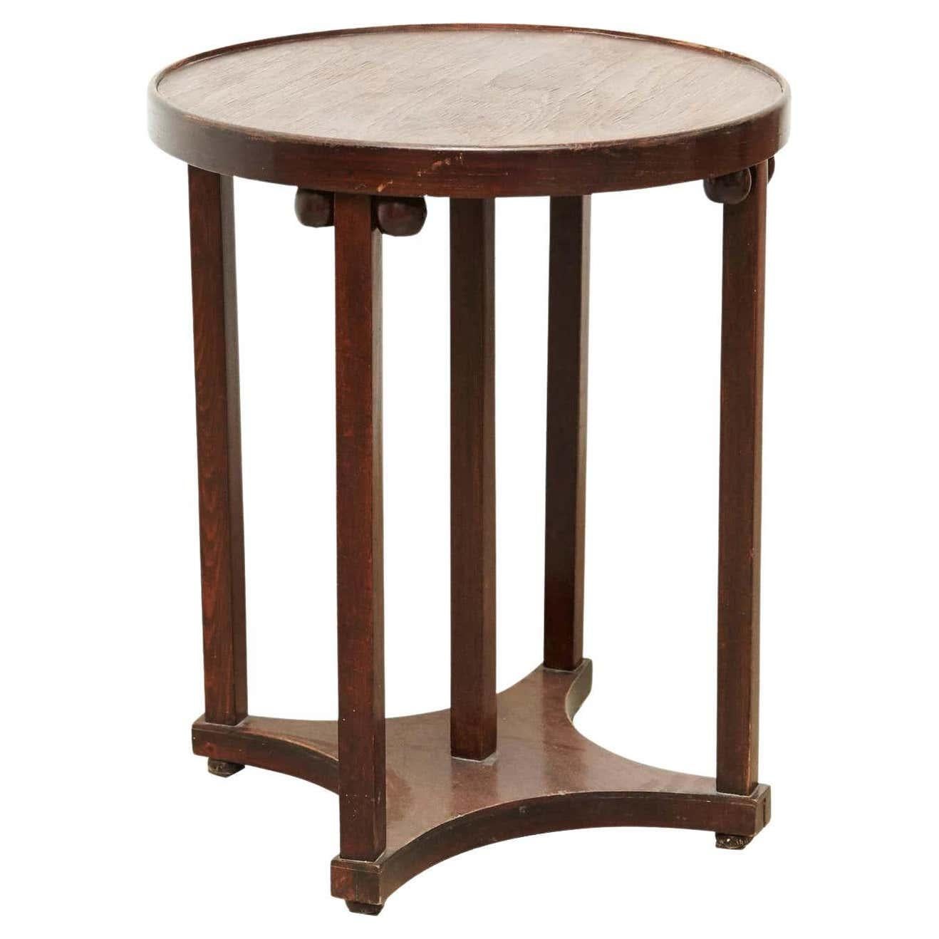 Josef Hoffmann Wood Table for Kohn, circa 1920 For Sale 12