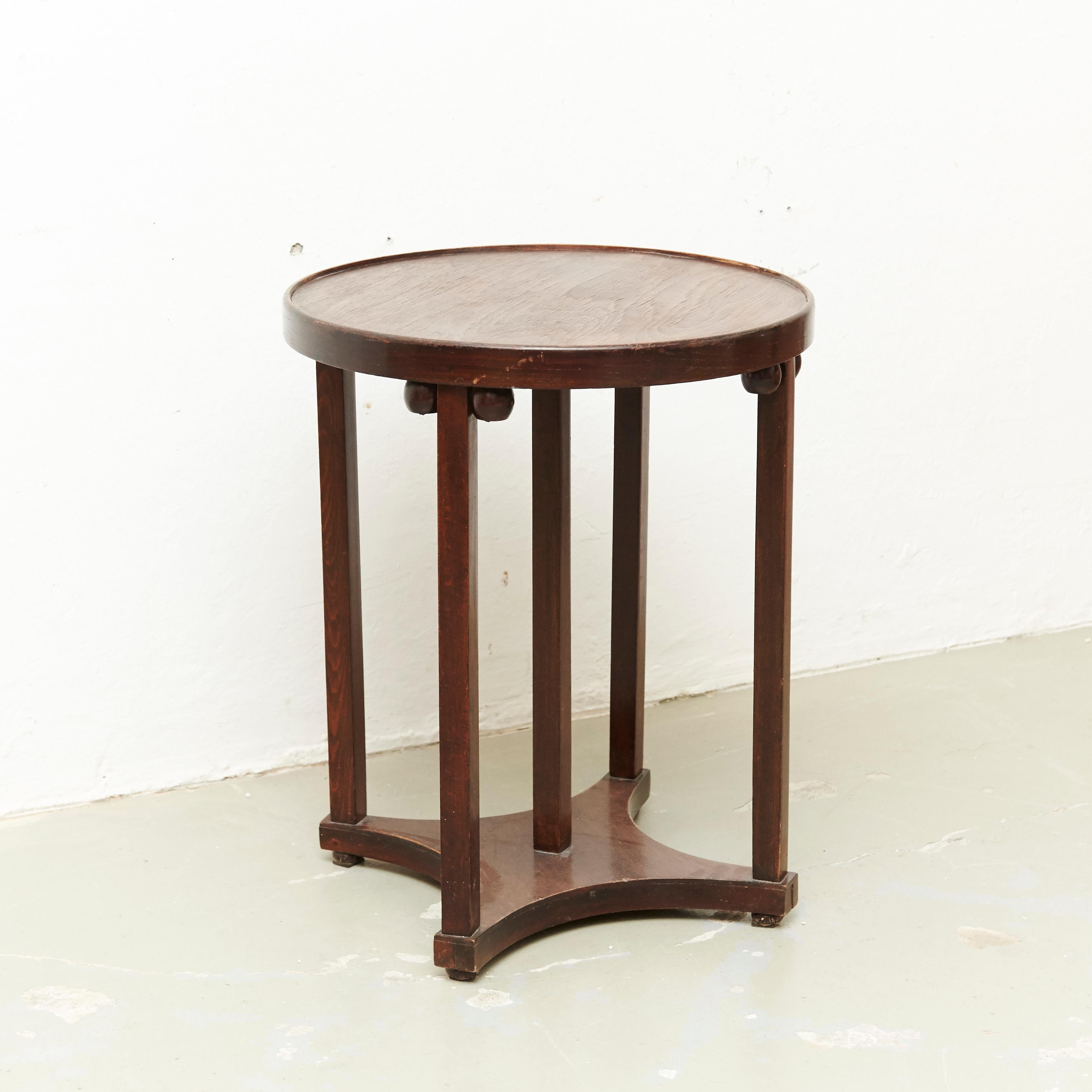 Art Nouveau Josef Hoffmann Wood Table for Kohn, circa 1920