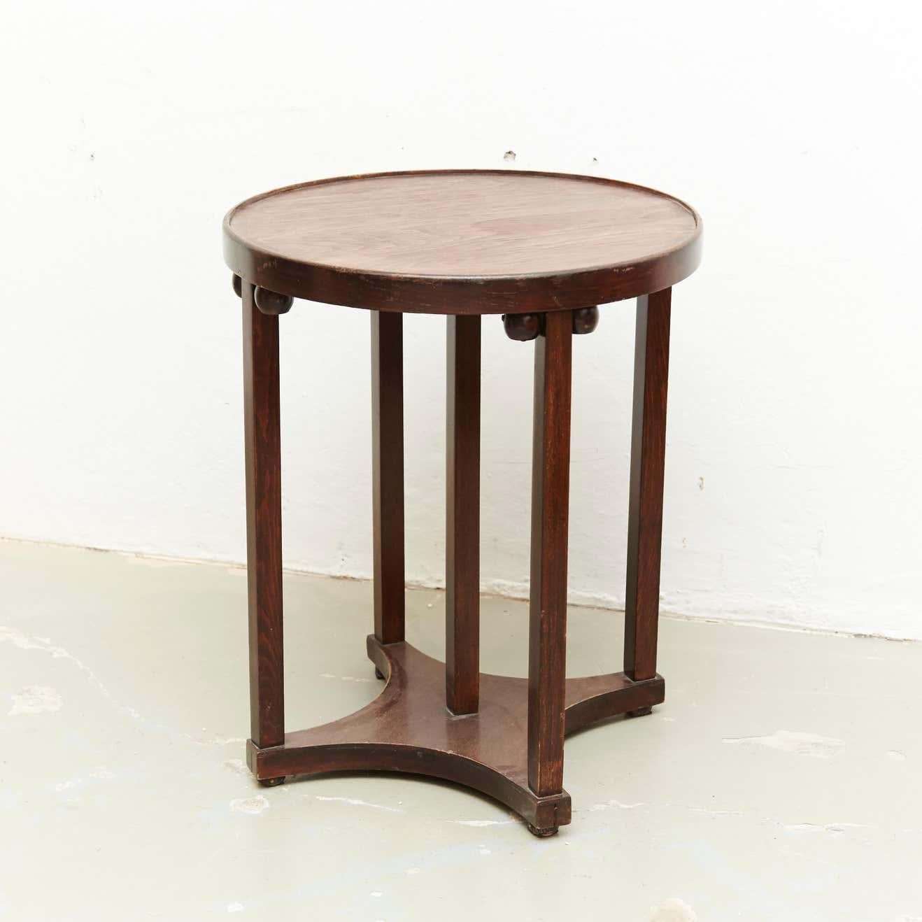 Art Nouveau Josef Hoffmann Wood Table for Kohn, circa 1920 For Sale