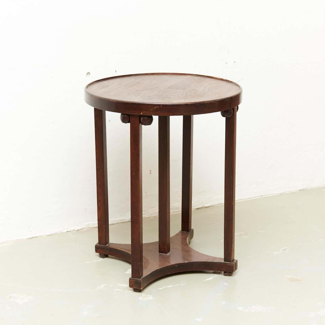 German Josef Hoffmann Wood Table for Kohn, circa 1920 For Sale