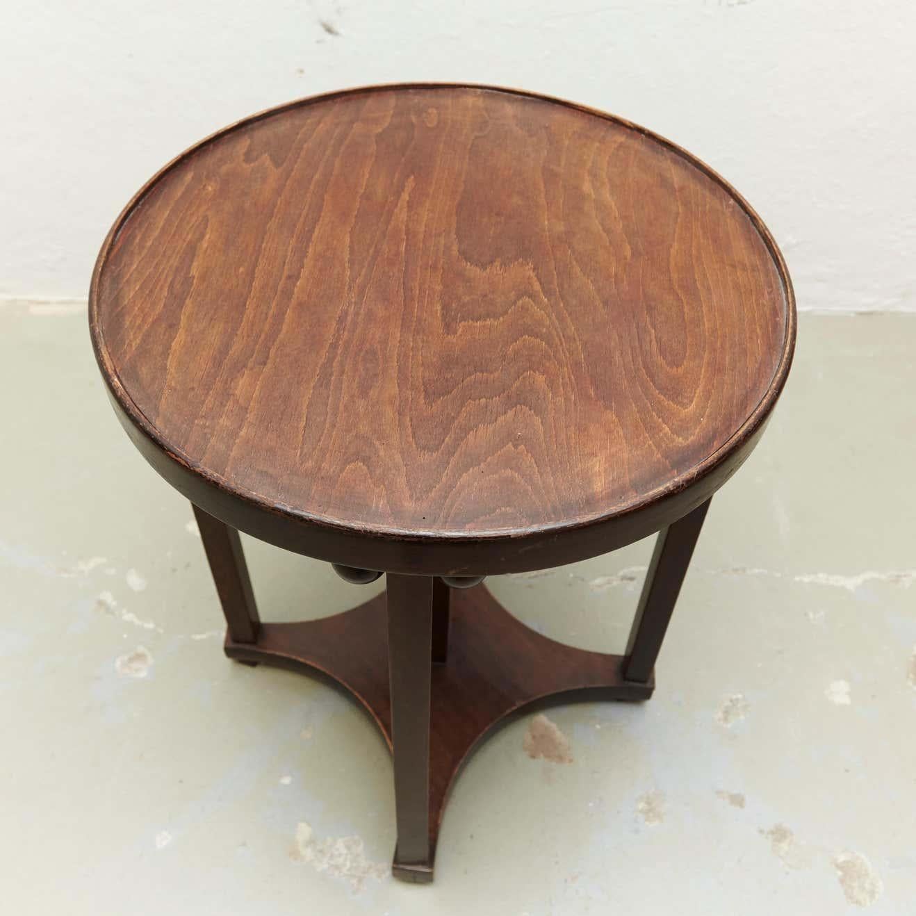 Josef Hoffmann Wood Table for Kohn, circa 1920 In Good Condition For Sale In Barcelona, Barcelona