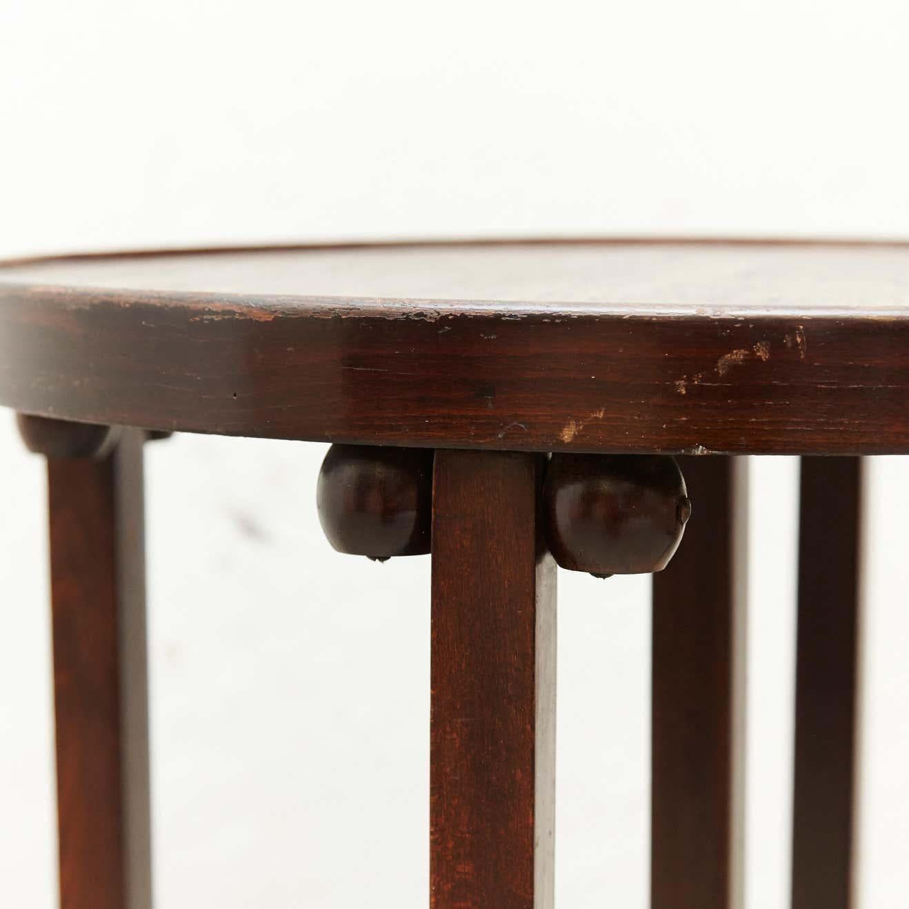 Early 20th Century Josef Hoffmann Wood Table for Kohn, circa 1920 For Sale