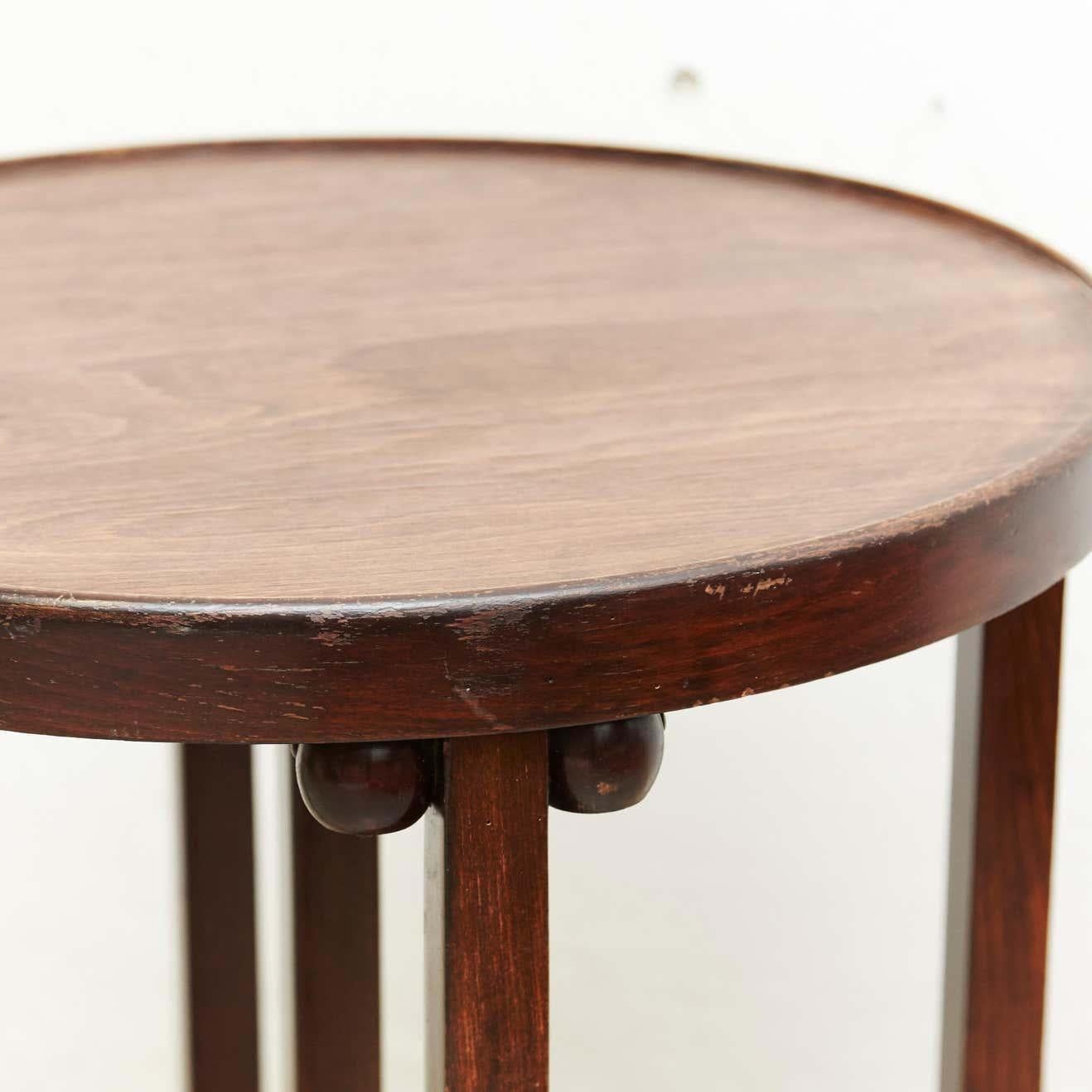 Josef Hoffmann Wood Table for Kohn, circa 1920 For Sale 1