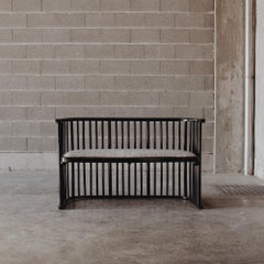 Banc en bois de Josef Hoffmann pour Thonet:: 1925