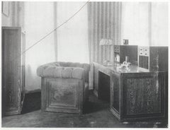 Josef Hoffmann&Wiener Werkstätte Wittgenstein Silk&Brass Table Lamp, Re-Edition