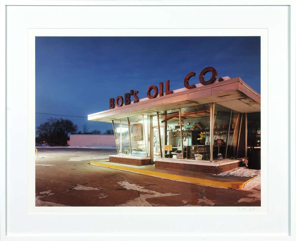 Bob's Oil, Grand Forks, ND archival pigment ink print by Josef Hoflehner 1 of 7
