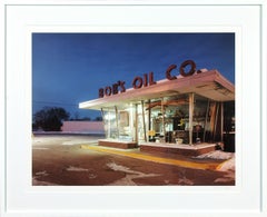 Bob's Oil, Grand Forks, ND impresión en tinta pigmentada de archivo de Josef Hoflehner 1 de 7