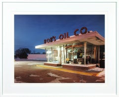 Bob's Oil, Grand Forks, ND Pigmenttintendruck von Josef Hoflehner 1 von 7