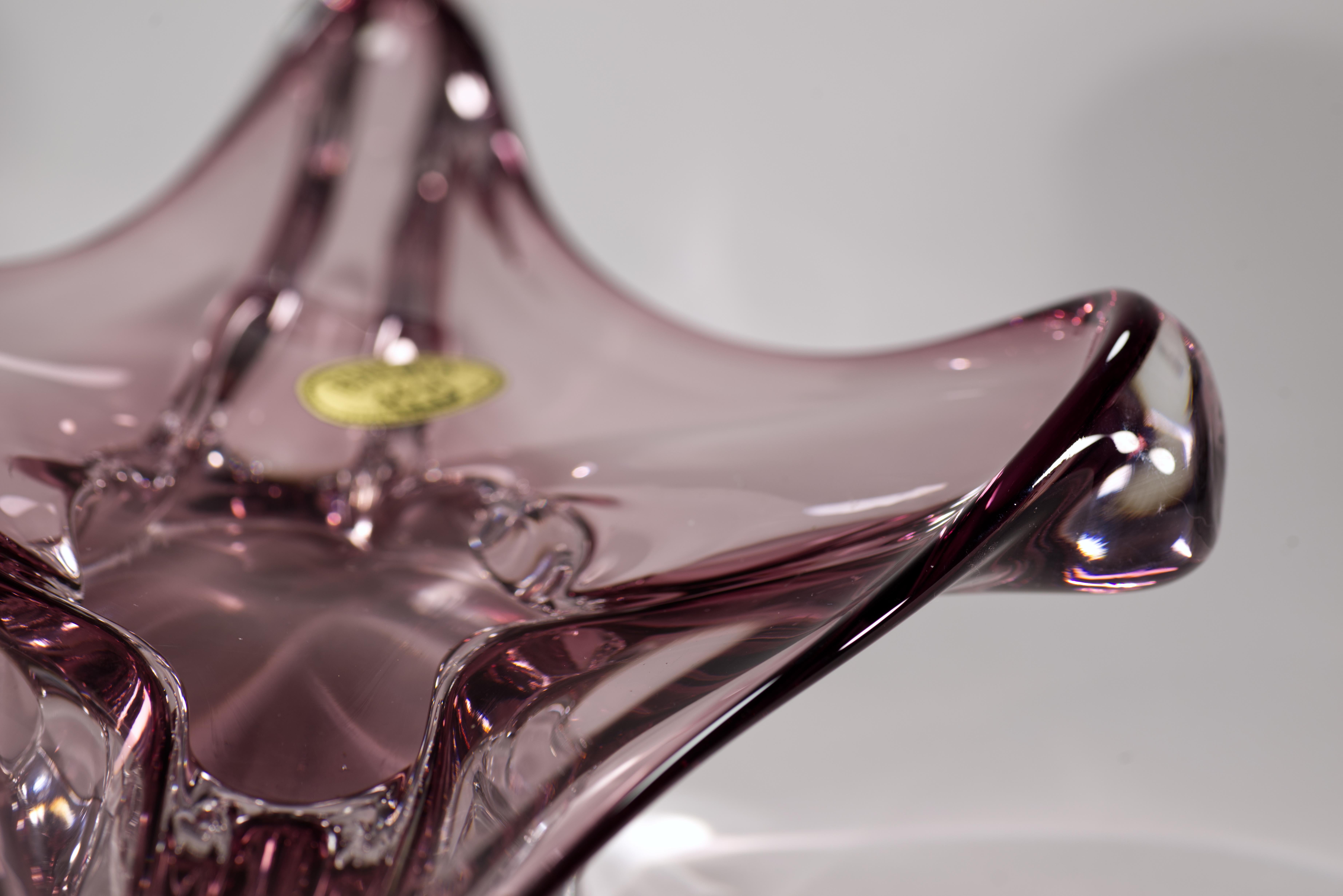 Bol Sommerso de Josef Hospodka pour Chribska, verre d'art tchèque en vente 4