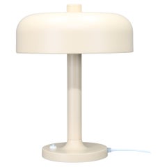 Josef Hurka Napako Mid Century Beige Table Lamp 1970s