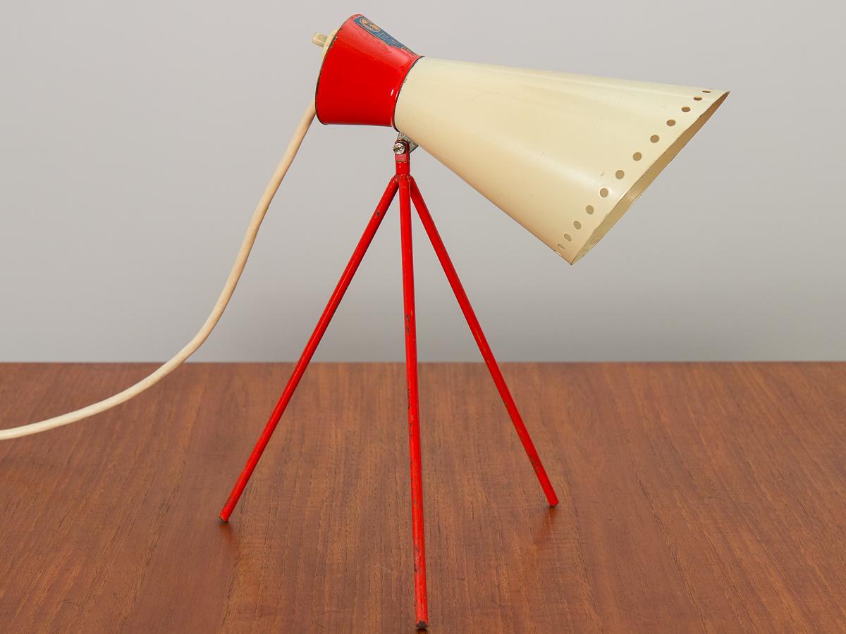 Mid-Century Modern Lampe tripode Josef Hurka pour Napako en vente
