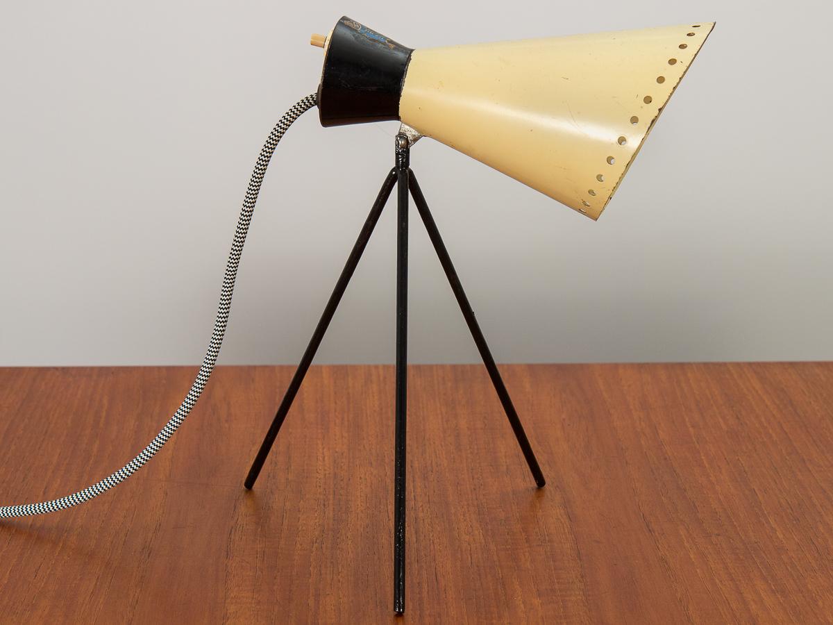 Mid-Century Modern Josef Hurka Tripod Lamp for Napako For Sale