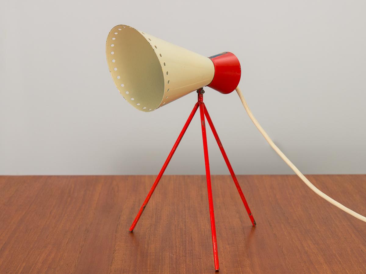 Mid-Century Modern Josef Hurka Tripod Lamp for Napako For Sale