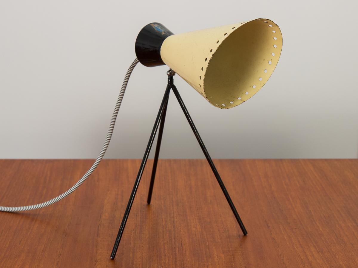 Josef Hurka Tripod Lamp for Napako In Good Condition For Sale In Brooklyn, NY