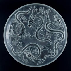 Josef Inwald, Large Art Glass Bowl in Barolac Glass